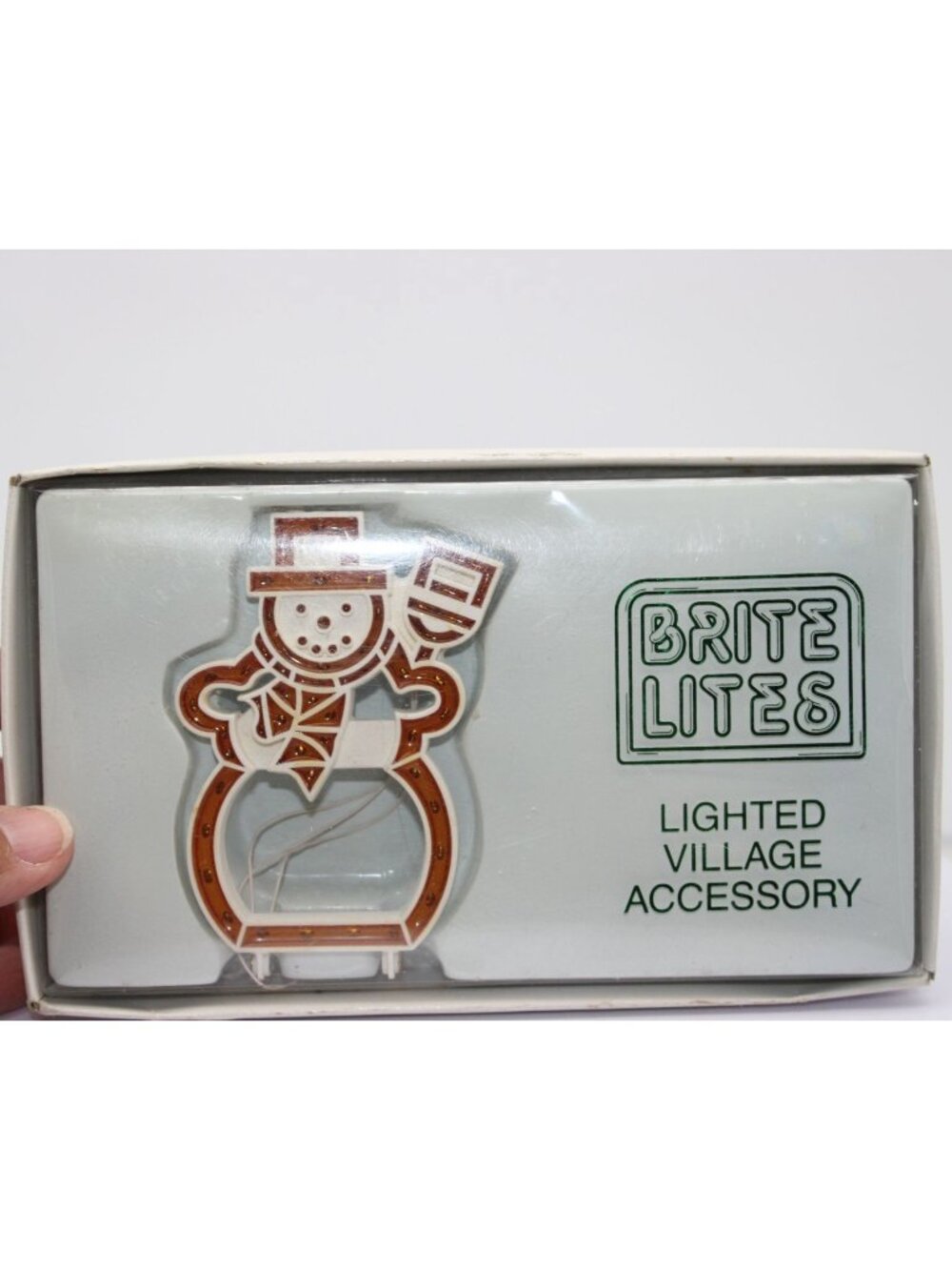 Dept 56 Village Accessories - Brite Lites Snowman